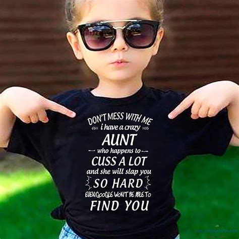 crazy aunt t shirt|funny aunt and niece shirts.